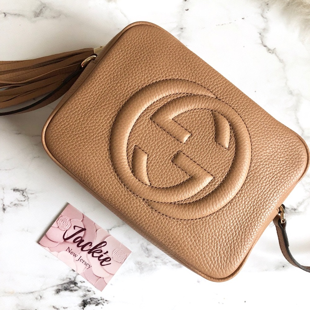❌ SOLD ❌ Pre-owned Gucci Soho Disco in Rose Beige